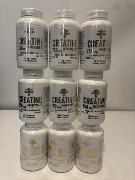 Креатін моногідрат / креатин в капсулах / Спортивне харчування / бца