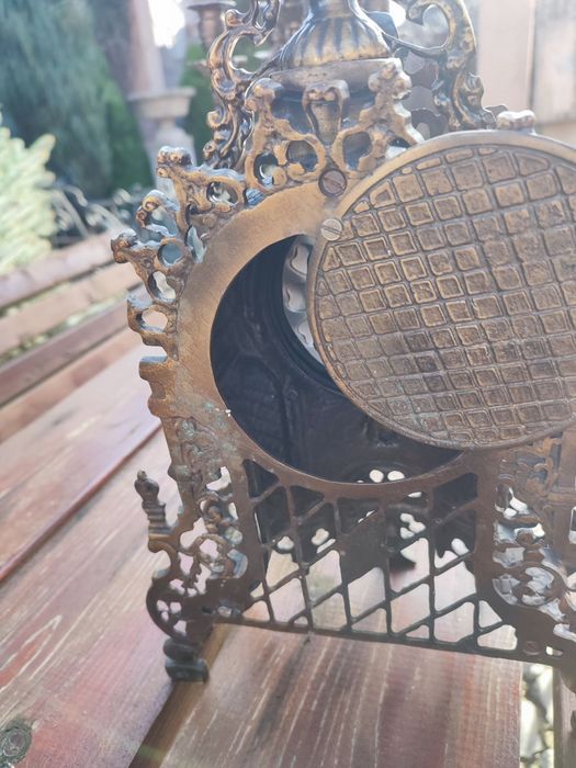 Годинник канделябри підсвічники бронза антик