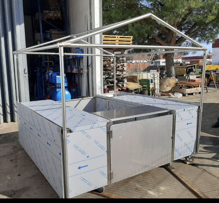 Stand Inox Desmontável Street Food