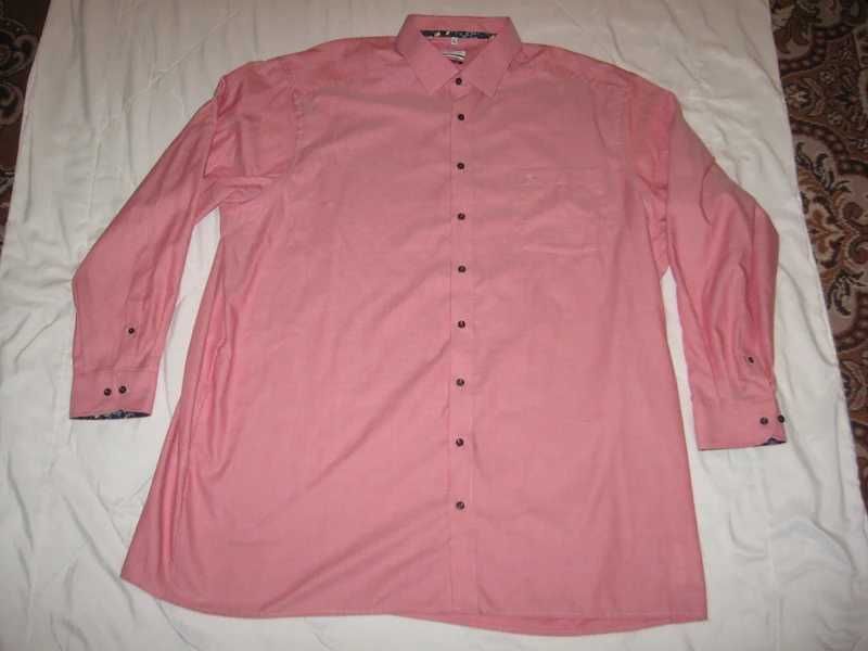 koszula długi rękaw Marvelis duża 4xl 5xl xxxxl xxxxxl kwiaty kieszonka non-iron bez prasowania