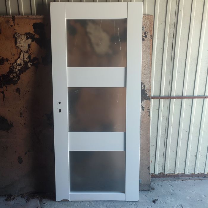 Drzwi wewnętrzne białe