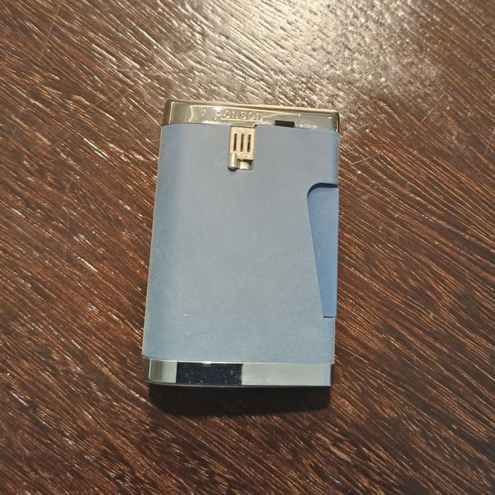 Isqueiro Ronson Comet Saturn Blue novo