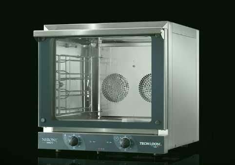 Forno Convector PRO "NERONE" mod. GN 1/1, elétrico, com 4 níveis. NOVO