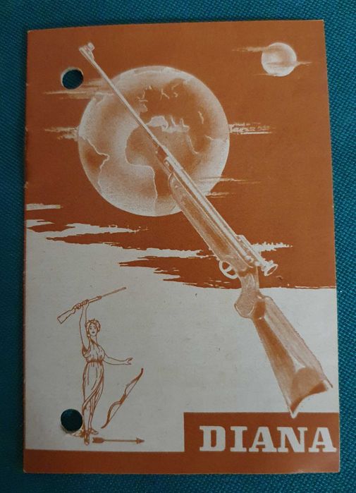 Carabina de pressão de ar - Diana 27 - vintage