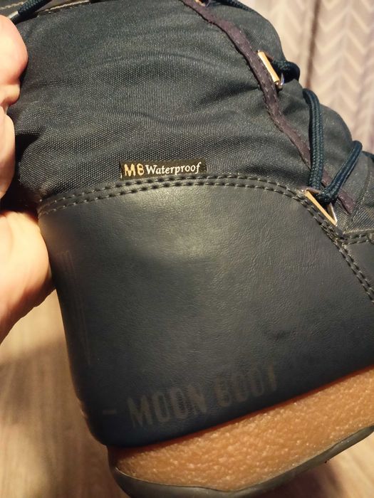 Moon boot monaco z kożuszkiem śniegowce