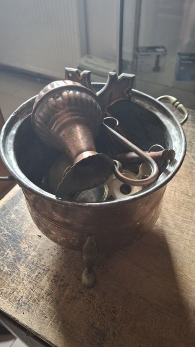 Kociołek z mosiądzu