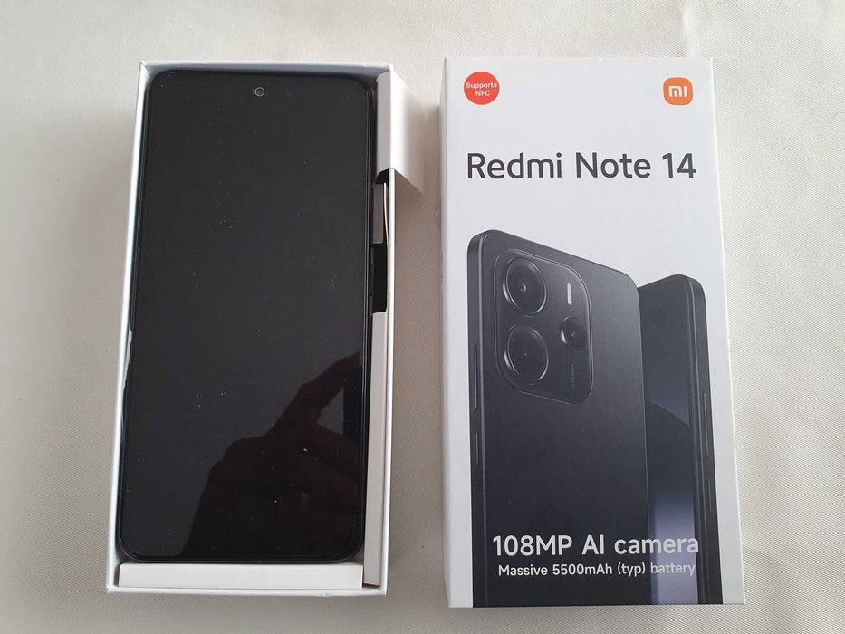 Smartfon Xiaomi Redmi Note 14  8/256GB Midnight Black