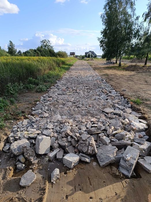 Transport wywrotka 6x6 piach ziemia Usługi koparko ładowarką Żyrardów