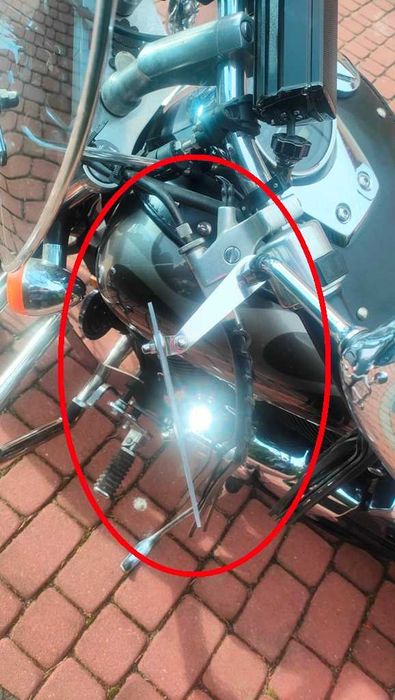 Gmole tylne honda vt 750 spiryd C2