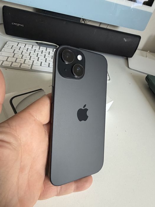 @ Bateria 100% iPhone 15 256gb Black