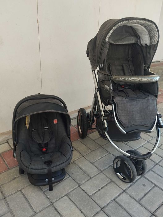 Carrinho de Bebé BÉBÉCAR Duo com base YSOFIX OPORTUNIDADE!