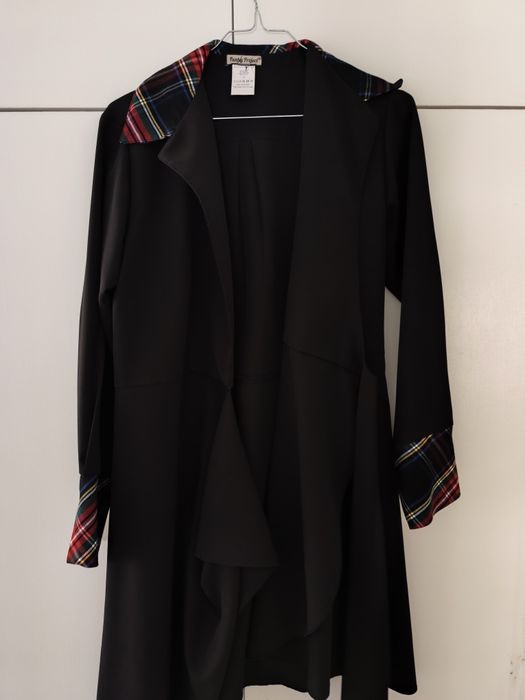 Vestido Preto Cruzado