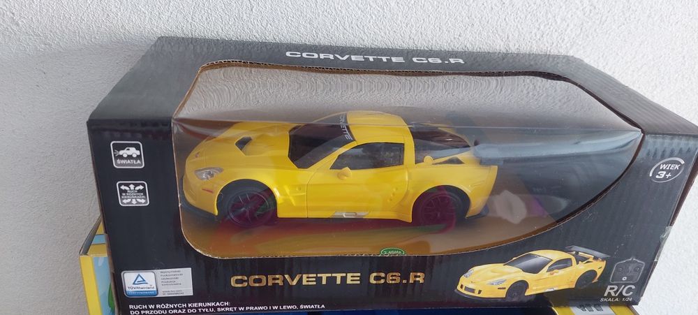 Auto zdalnie sterowane Corvetta C6.R, nowe auto na pilot