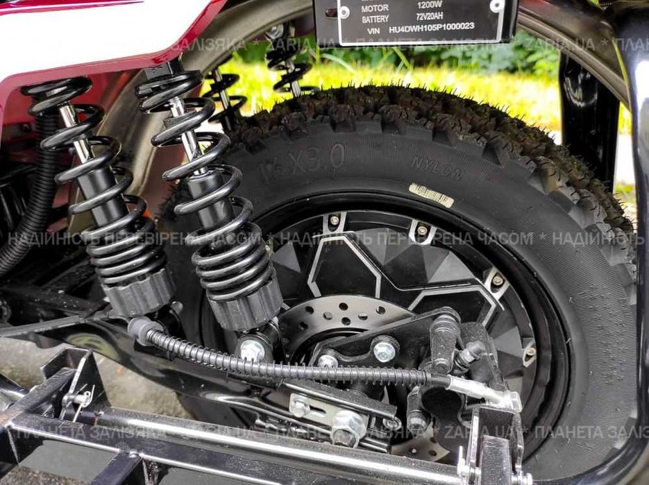 Електровелосипед SPARTA MRIYA (72V-1200W)