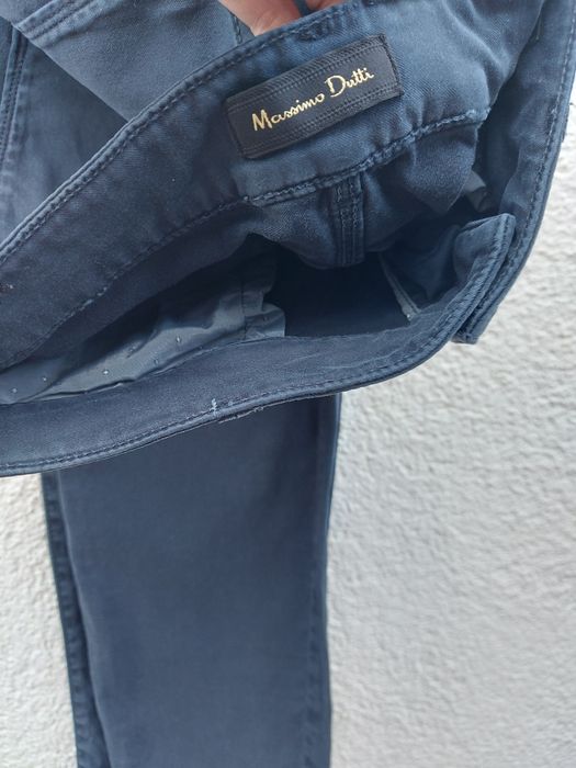 Spodnie granatowe Massimo Dutti L/40
