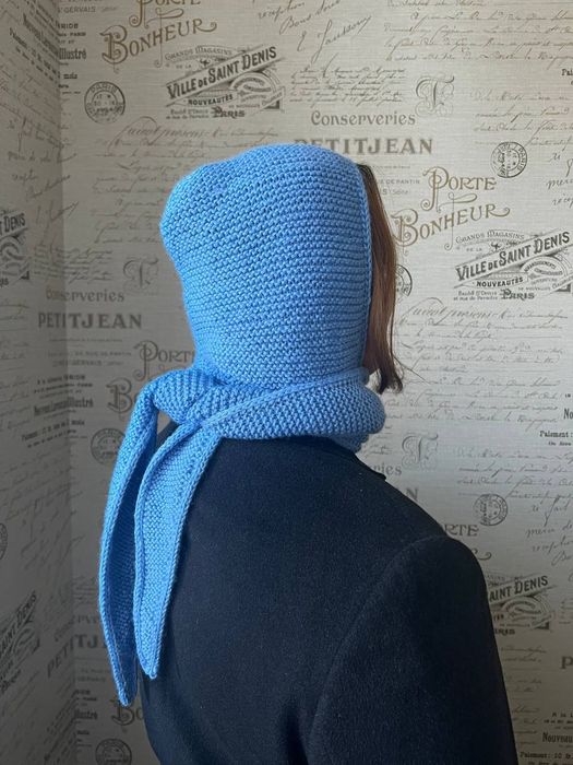 Капюшон шарф Софі ручна в'язка