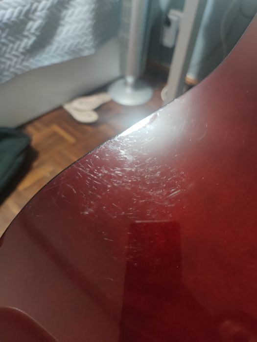 Guitarra Fender Squier SA-105CE (autografada pelo cantor Shawn Mendes)