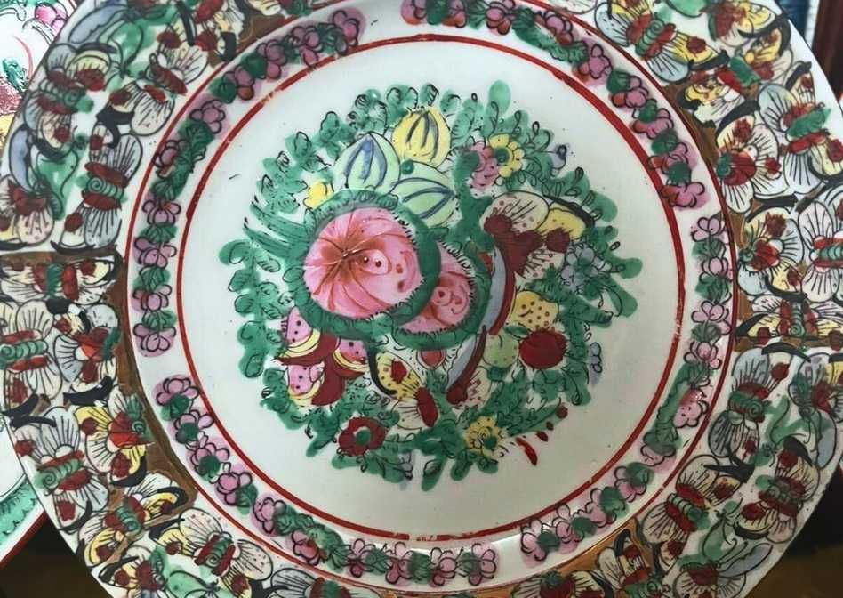 Conjunto de 3 pratos orientais – Macau