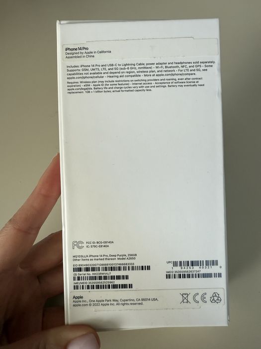 iPhone 14Pro 256GB E-sim