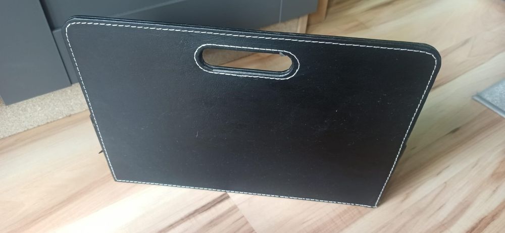 Czarny organizer IKEA RISSLA