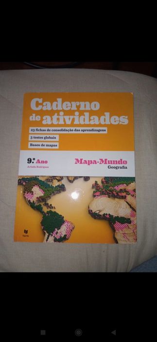Caderno Atividades Mapa Mundo Geografia 9 ano