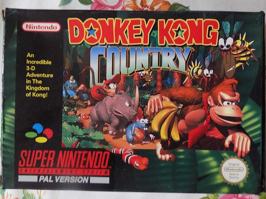 Donkey Kong Country 3xA na Super Nintendo Entertainment System (SNES)!