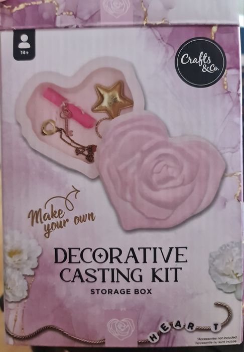 Pudełeczko z różą do własnoręcznego wykonania