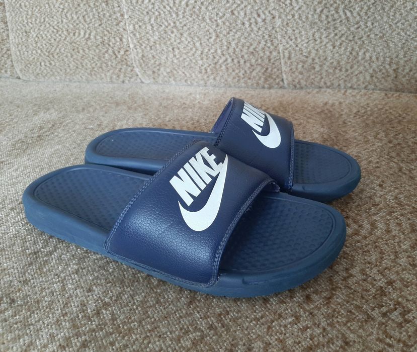 Klapki   nike   granat