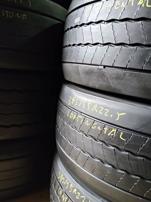 385/55R22,5 usados continental direcionais