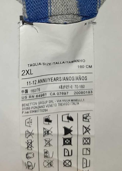 Blusa da Benetton de menino