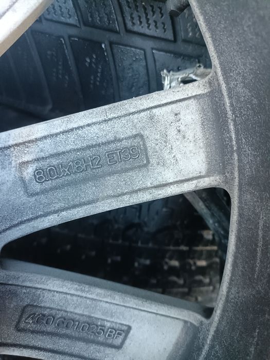 Alufelgi 18" et 39 5x112 audi
