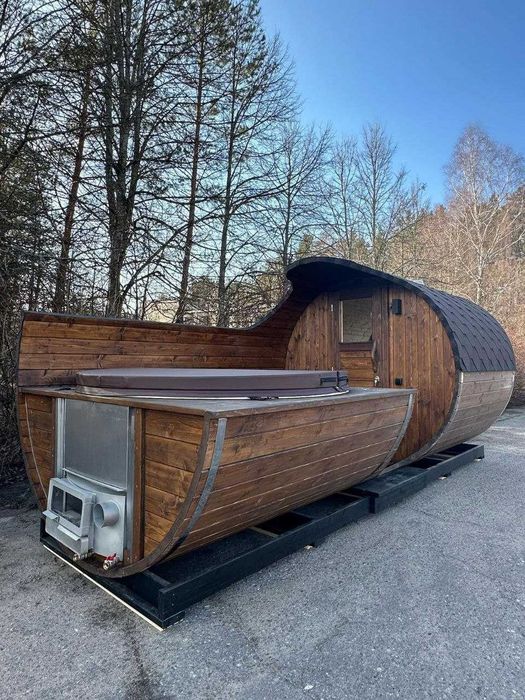 BALIA OGRODOWA | Ruska Bania | Jacuzzi | HOT TUB