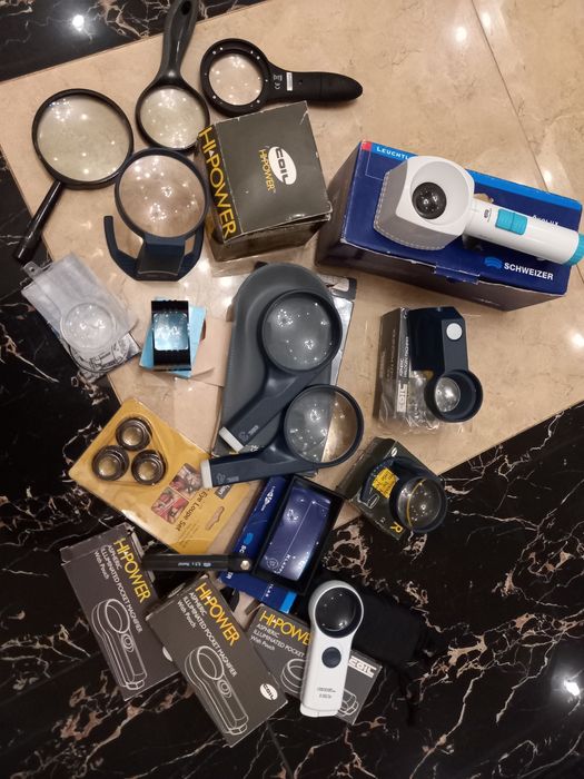 Лупа увеличительная Schweizer Optik,Coil Hi-Power(США,Германия,Англия)