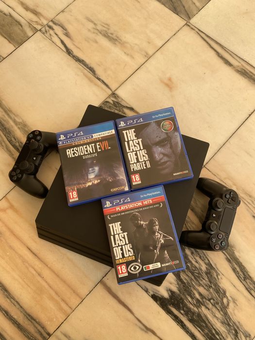 Ps4  Pro  1Tb como novo