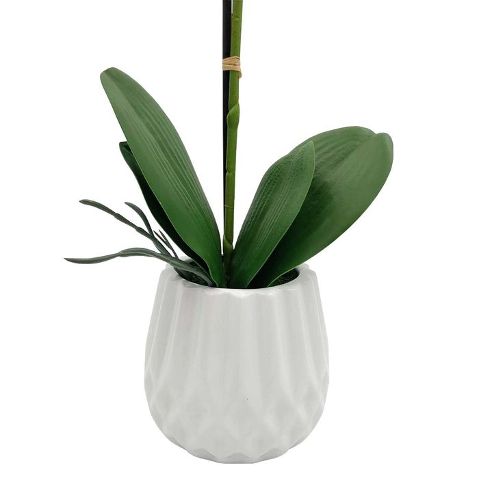 Storczyk w doniczce orchidea 50cm sztuczny storczyk biały róż wysoki