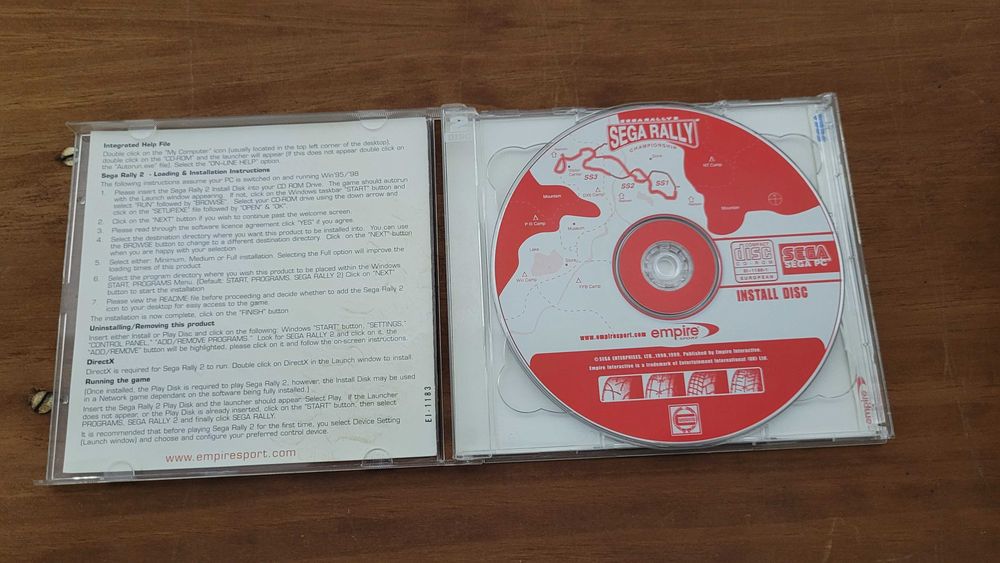 Jogo Sega Rally - PC
