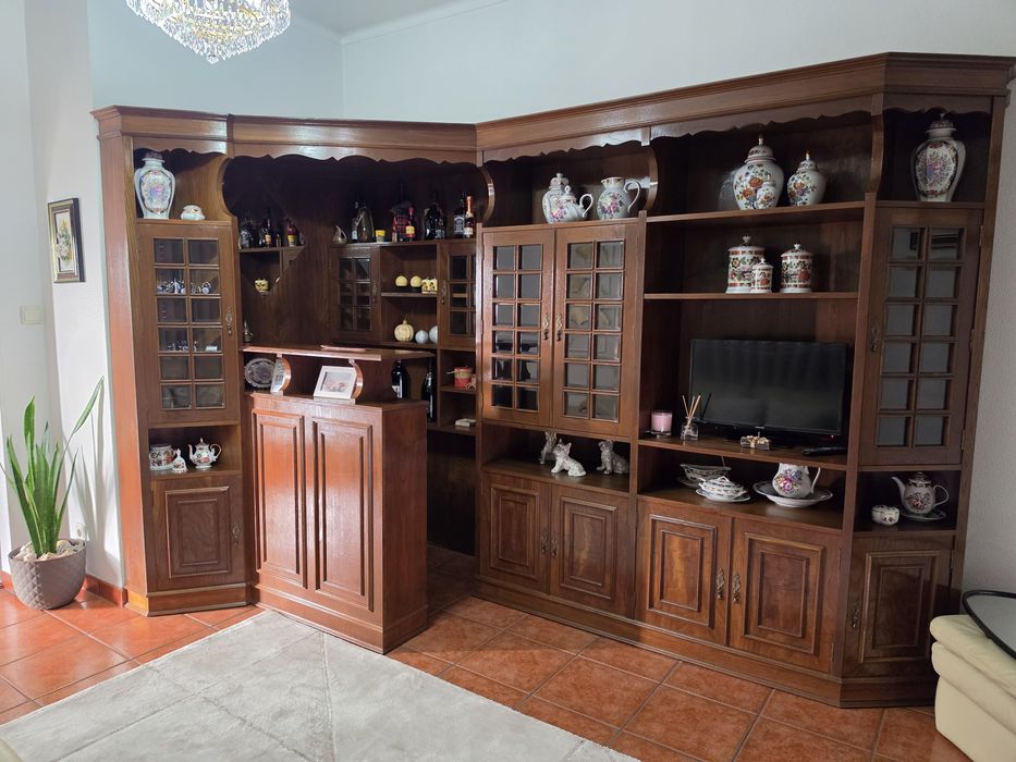 Bar de canto madeira de castanho