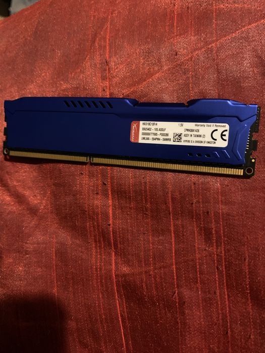 Ram kingston hyperx 8 GB ddr3
