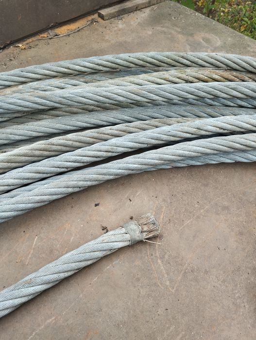 Трос сталевий оцинкований діаметр 27 мм