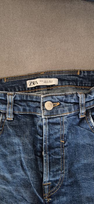 Spodnie jeansowe zara 42
