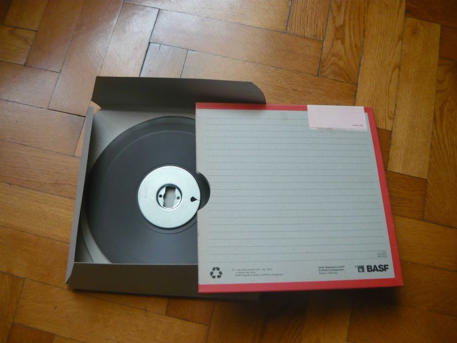 Basf per528 tasma magnetofonowa na bobinkach