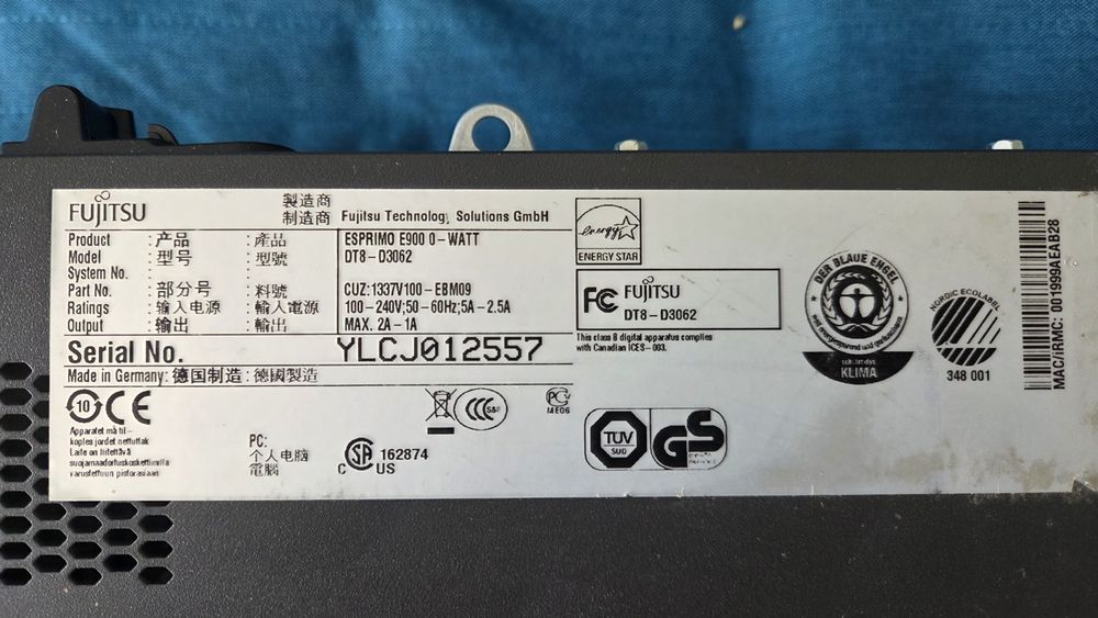 Komputer fujitsu E900 E90+