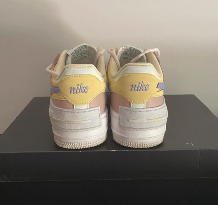 Ténis Air Force 1 Shadow Pastel tam 37,5