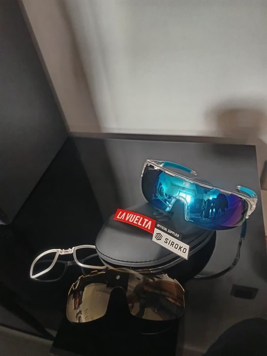 Óculos Siroko modelo  K3 com lente extra Clearfog.