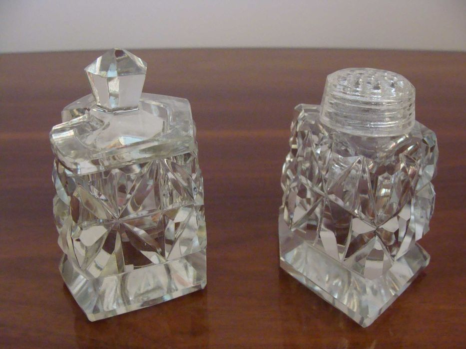 Solniczka pieprzniczka szklana