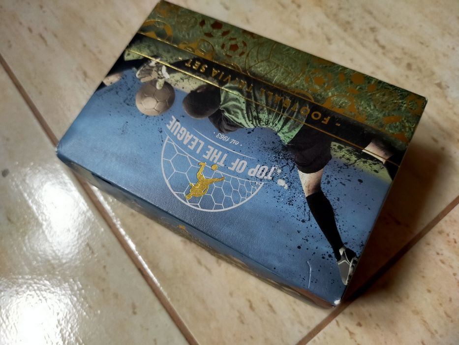 Gra karciana Footballu Trivia Set Piłka nożna