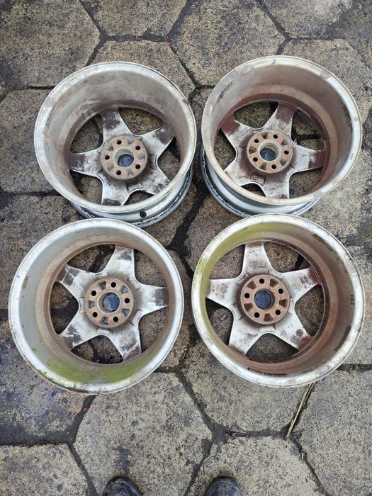 Felgi 15 5x100 VW golf MK2 MK3 corrado vr6 ABF BBS speedline rarystas