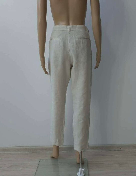 H&M premium 100%Lniane spodnie uniseks M/XXL