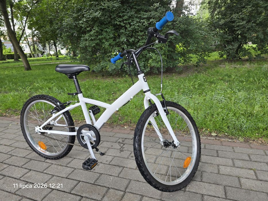Rower Btwin 20 biały
