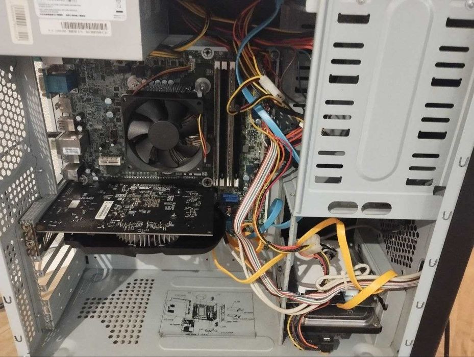 Игровой ПК Intel Core i5 ОЗУ 16Гб DDR4, SSD, Видеокарта 4Гб Компьютер